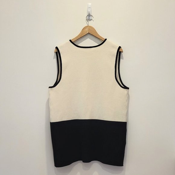 Front Sleeveless Sweater Vest 